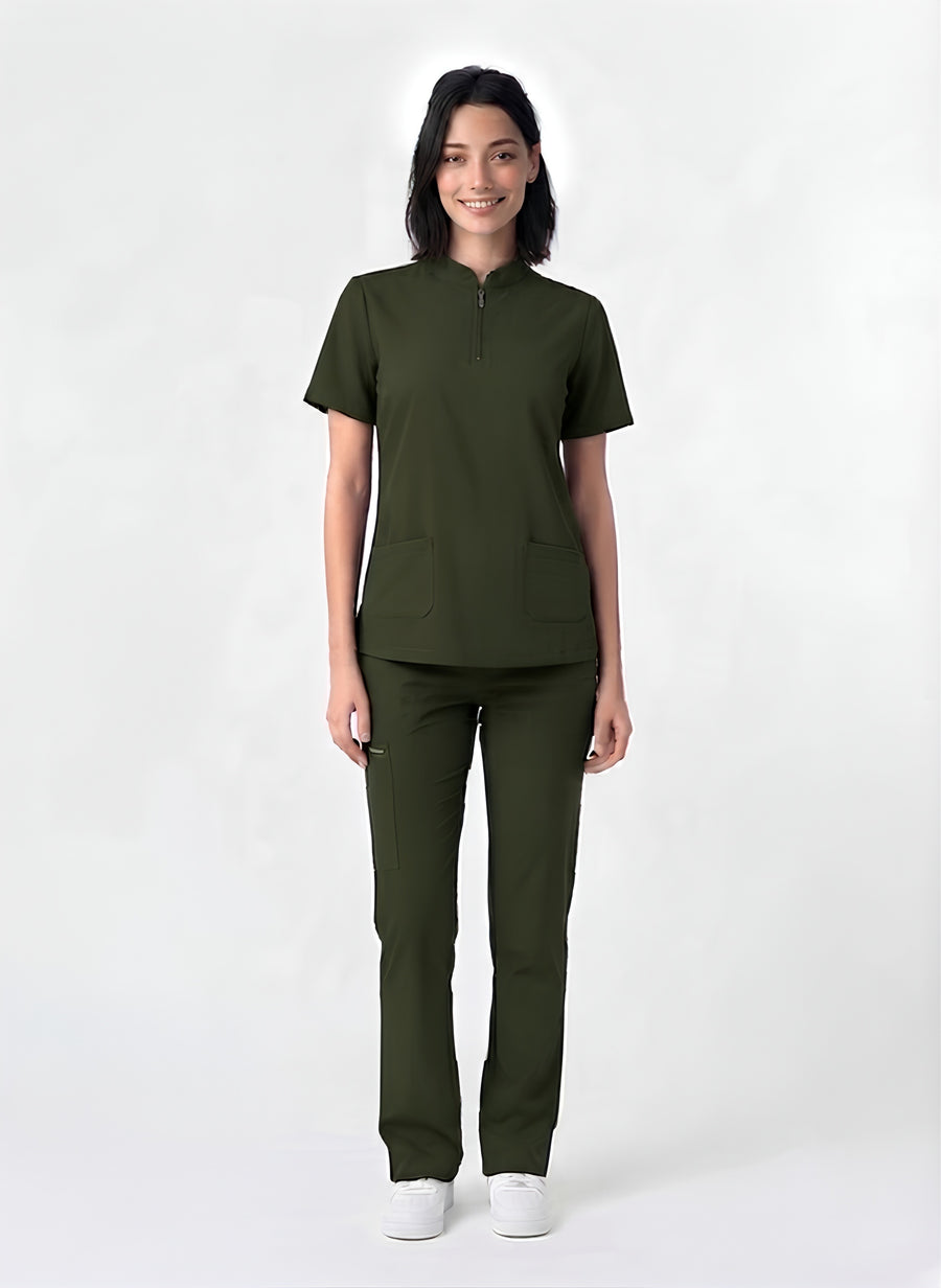 Quarter Zipper Full Scrub