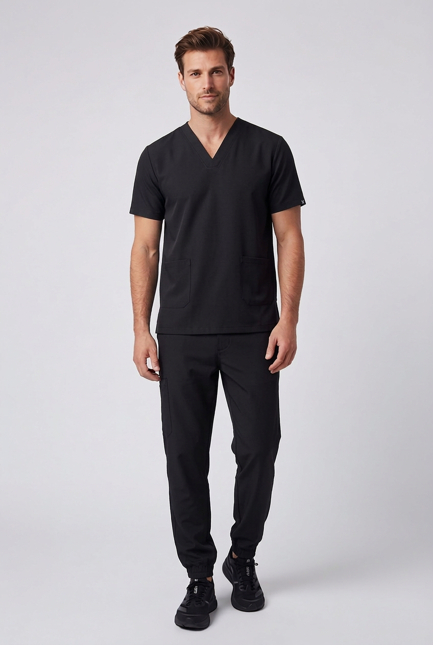 V-Neck Full Scrub