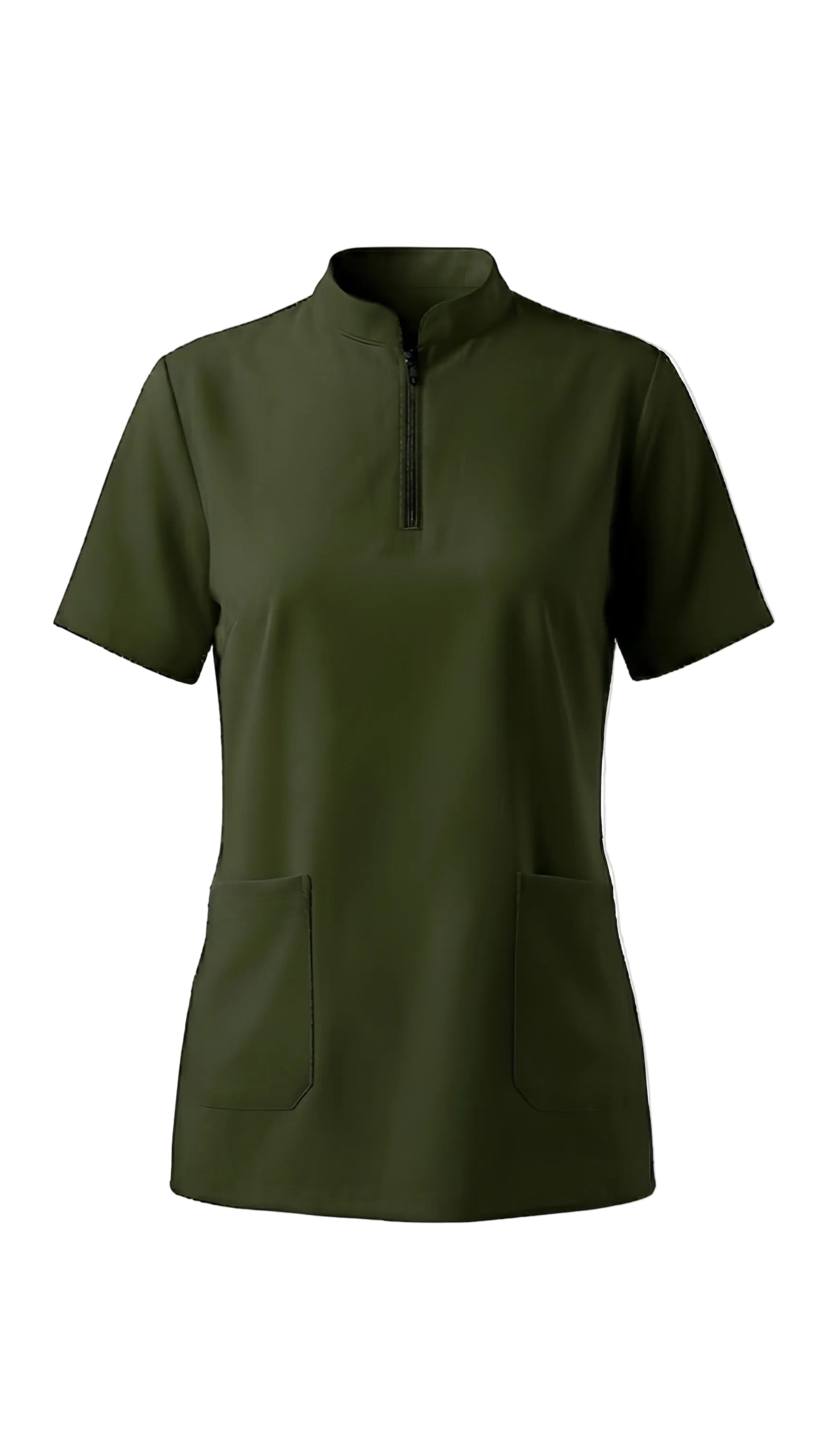 Quarter Zip-up Top