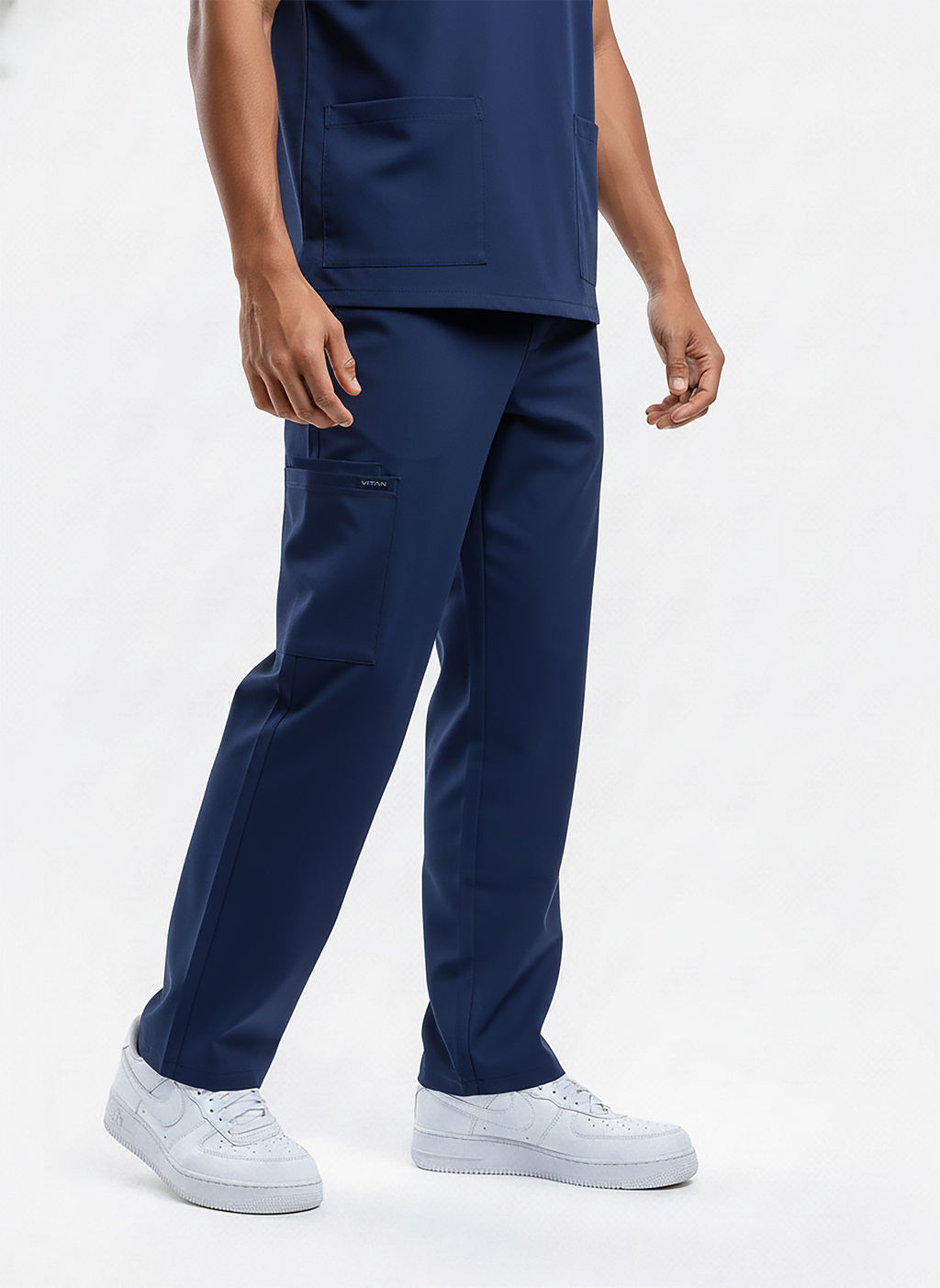 Wide Fit Scrub Pants