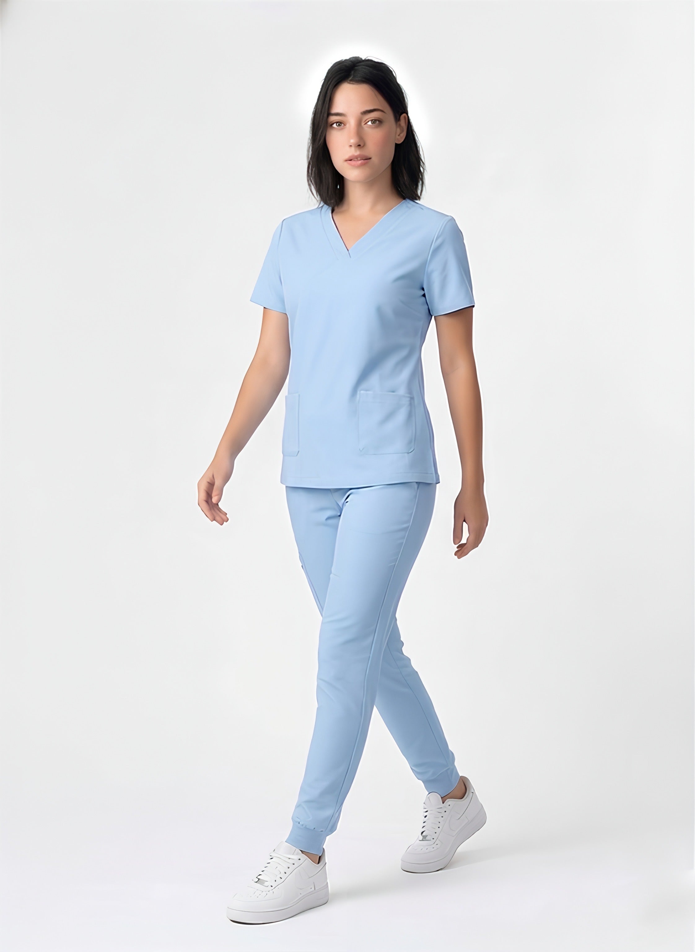 V-Neck Full Scrub