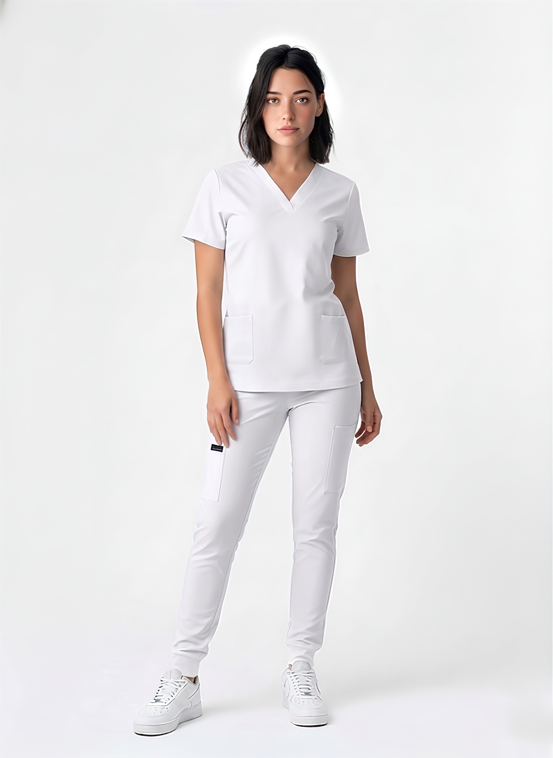 V-Neck Full Scrub