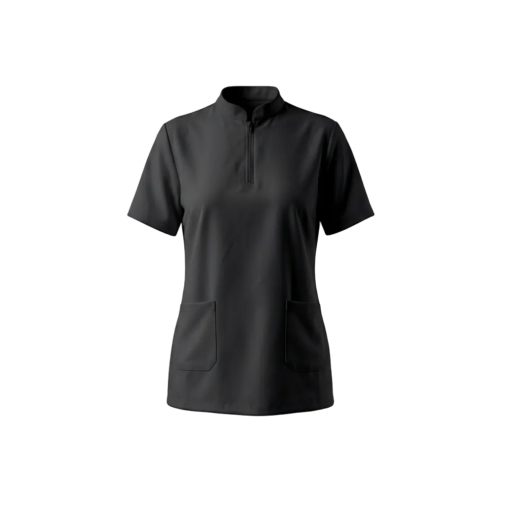 Quarter Zip-up Top