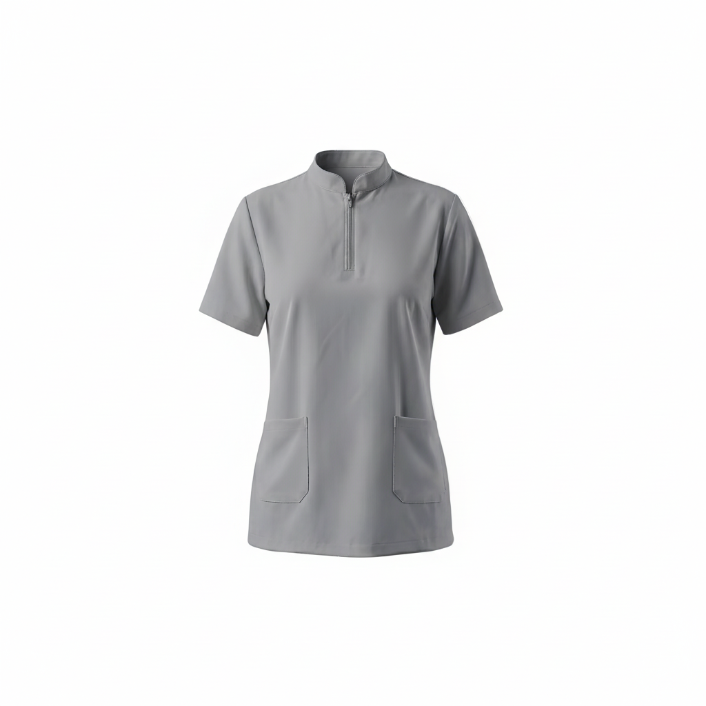 Quarter Zip-up Top