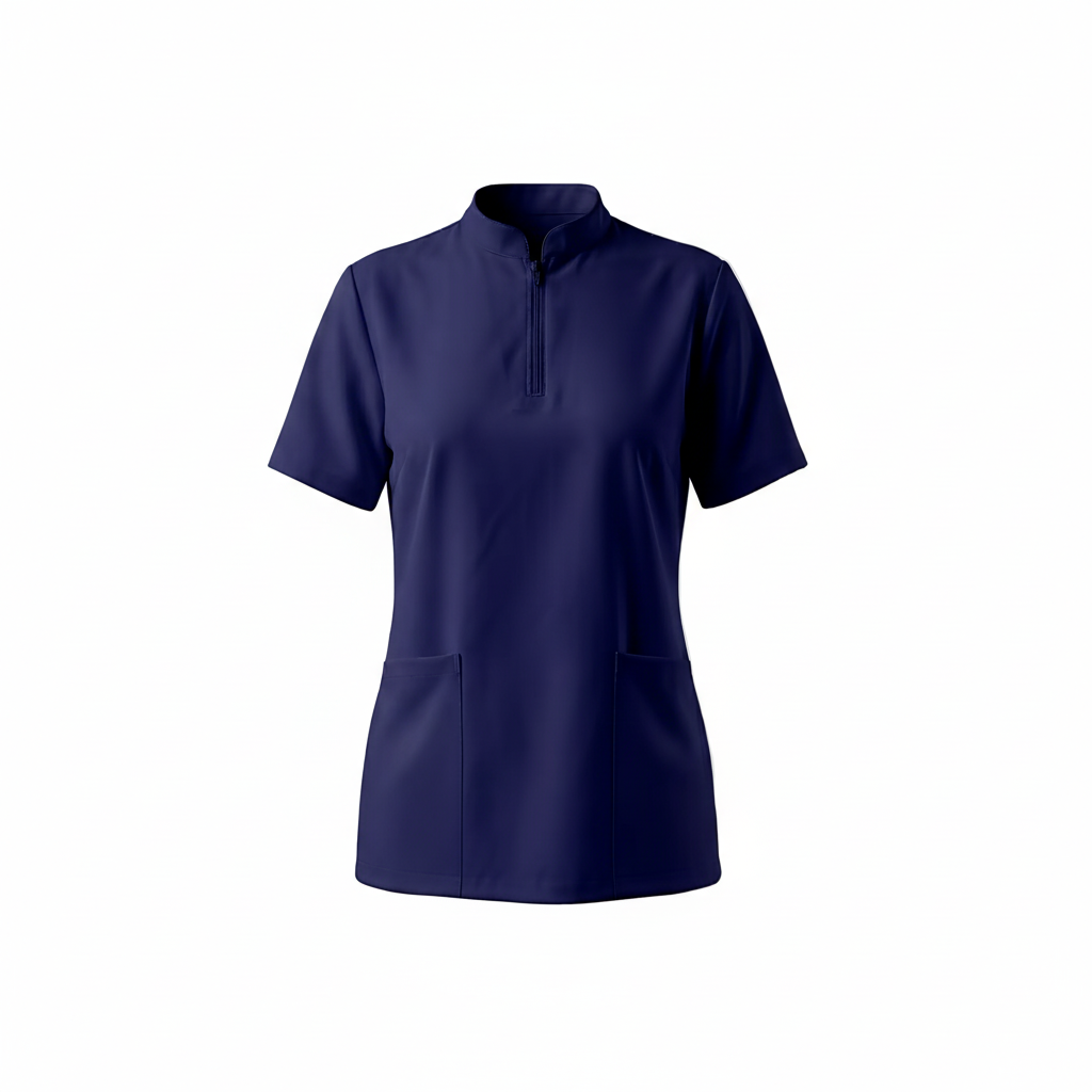 Quarter Zip-up Top