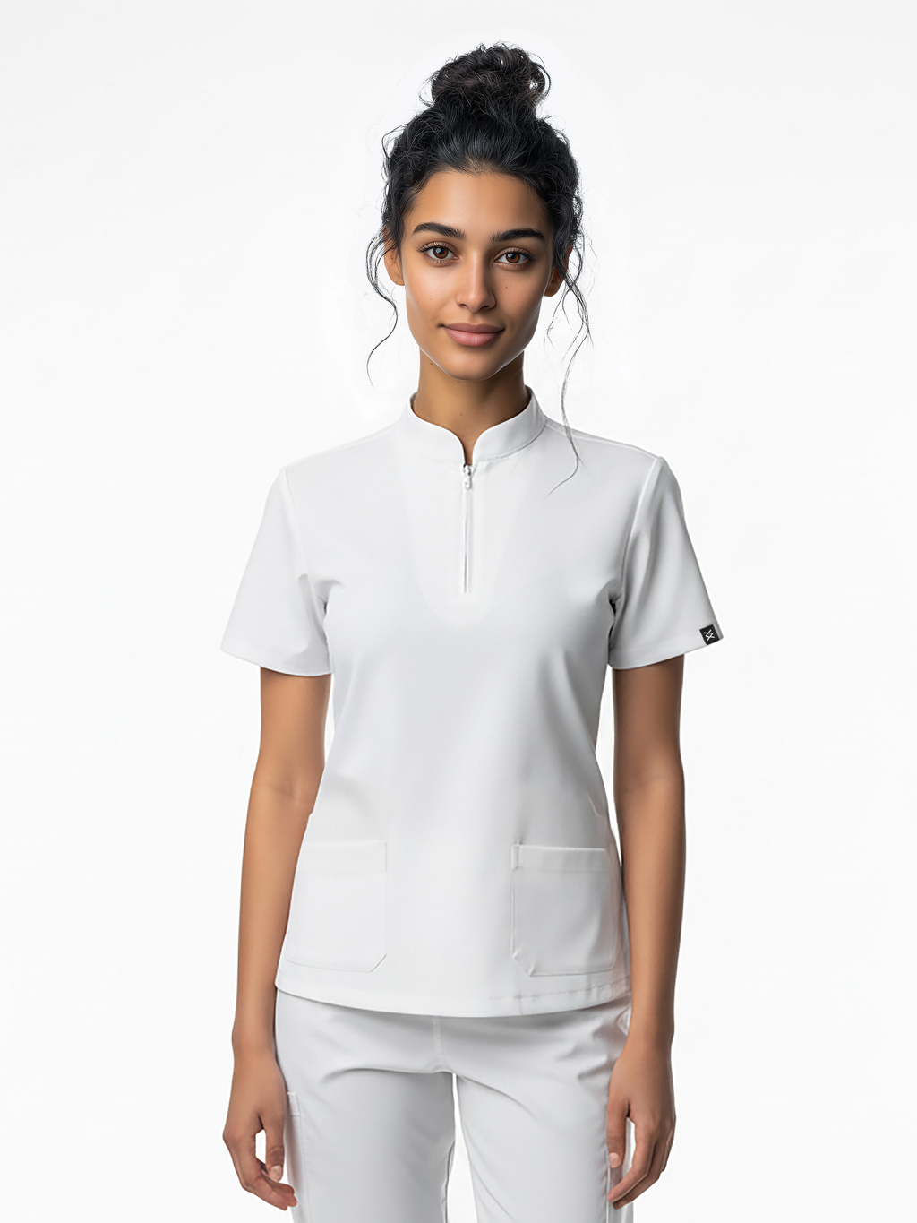 Quarter Zip-up Scrub